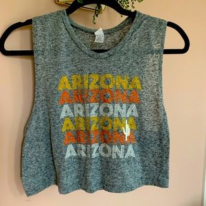 Arizona Crop top beachy tank